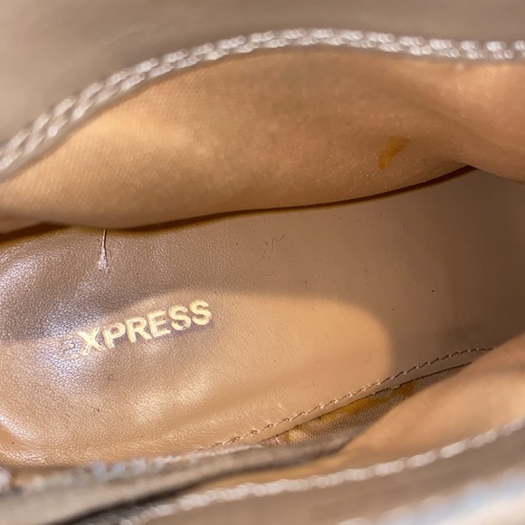 Express Tan Booties - Picture 2 of 5